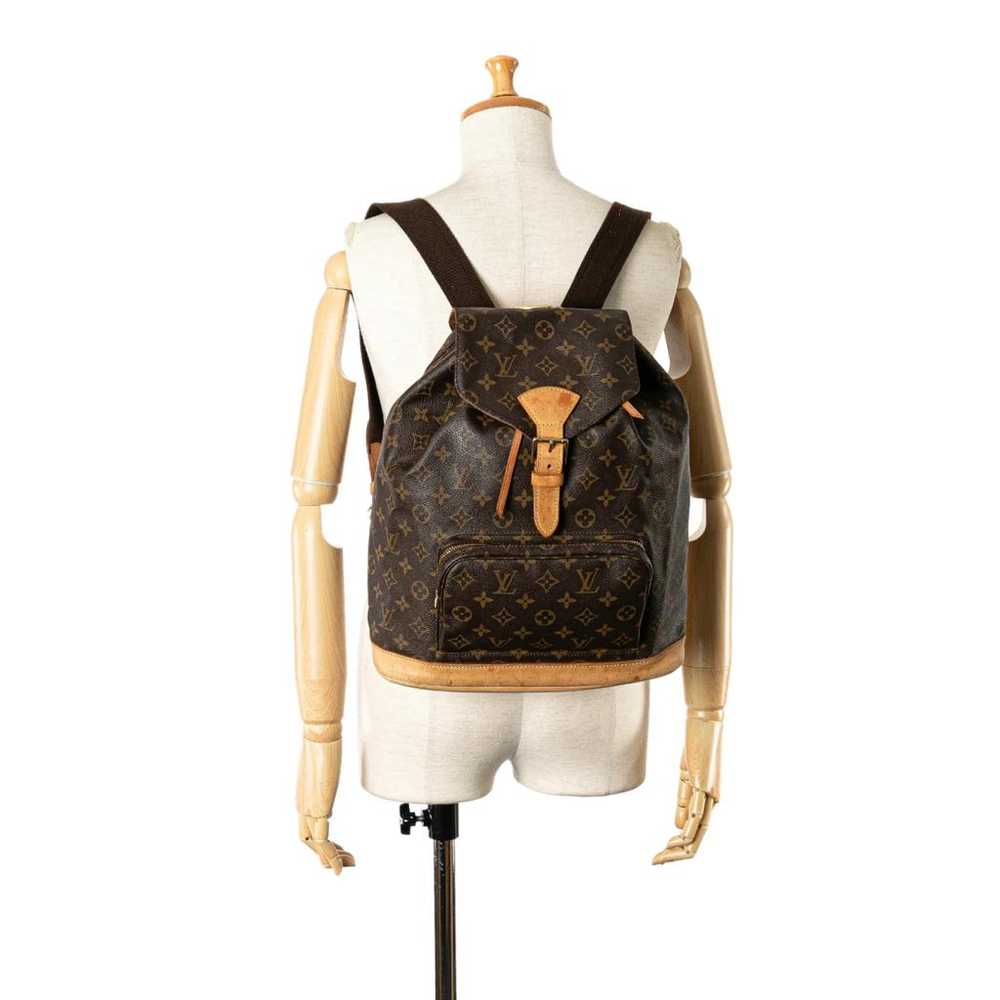 Louis Vuitton Montsouris leather backpack - image 11