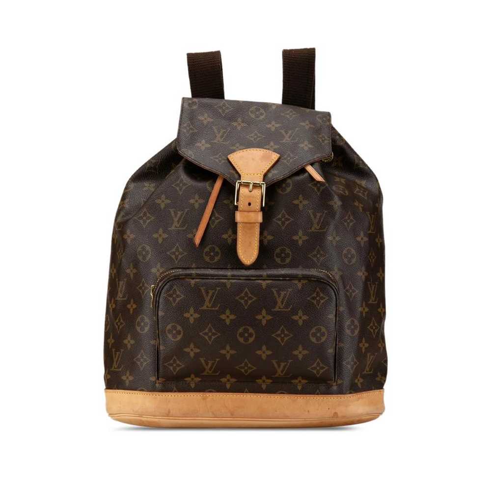 Louis Vuitton Montsouris leather backpack - image 1