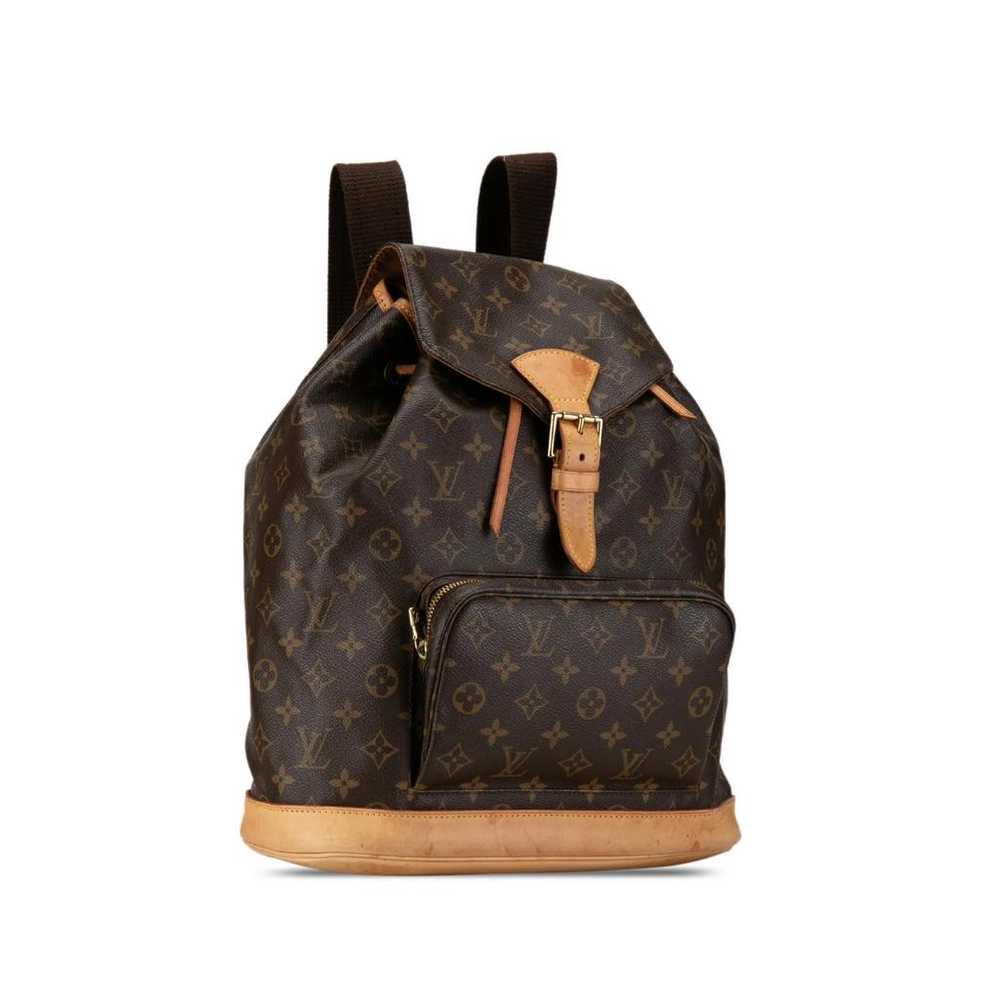 Louis Vuitton Montsouris leather backpack - image 2