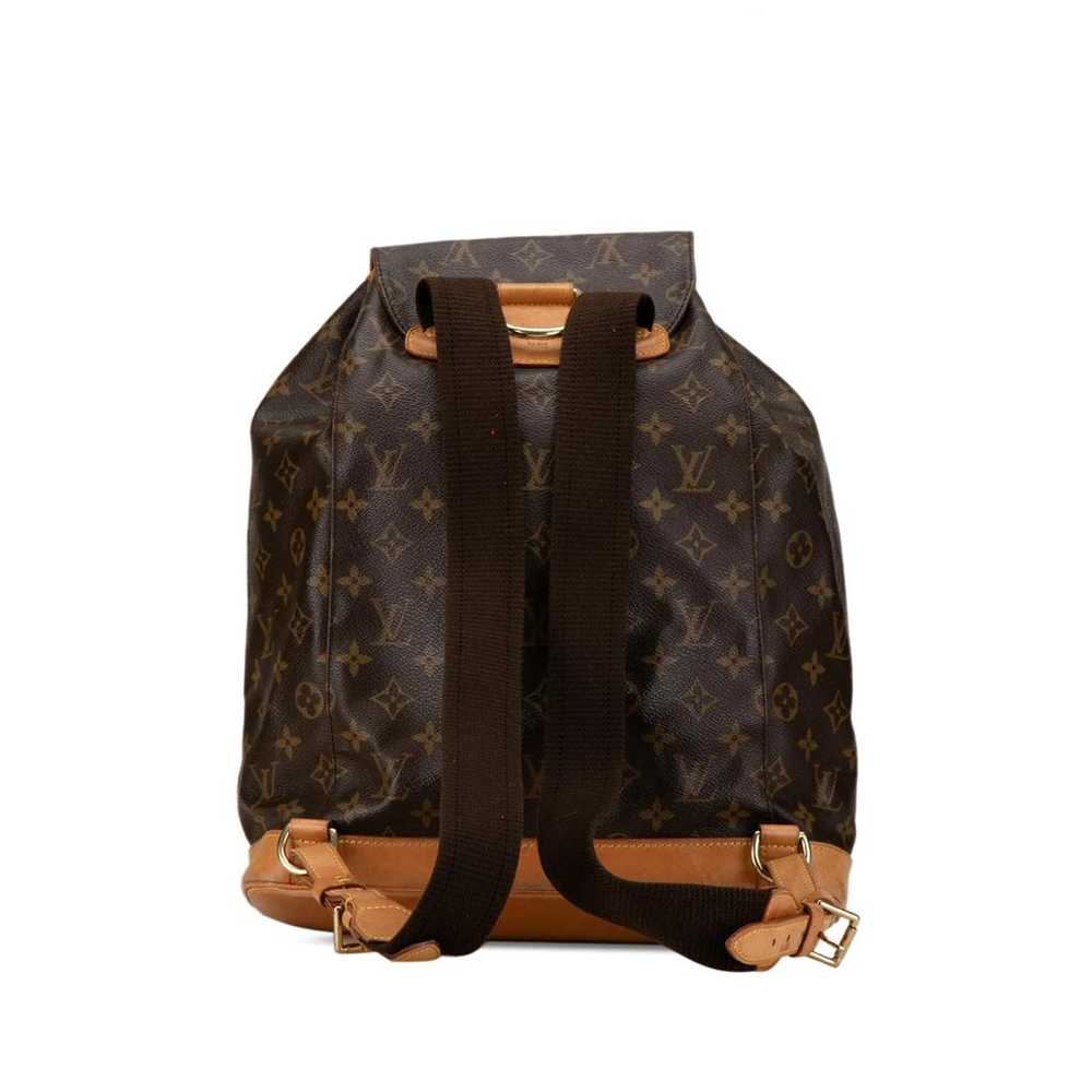 Louis Vuitton Montsouris leather backpack - image 3