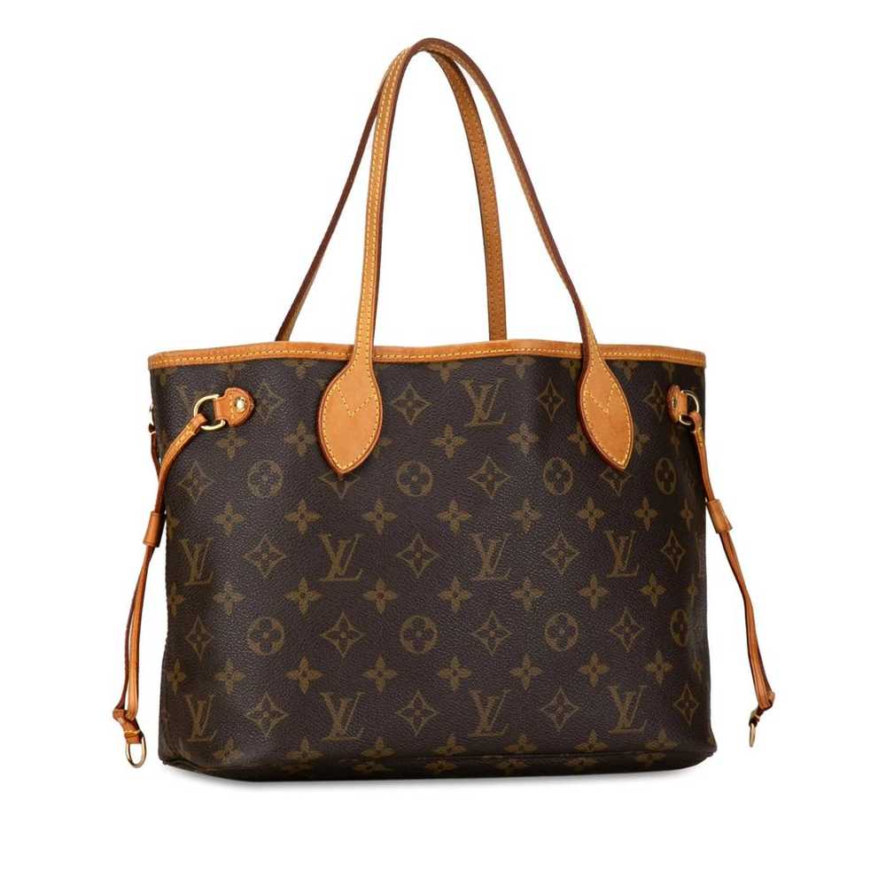 Louis Vuitton Neverfull leather tote - image 2