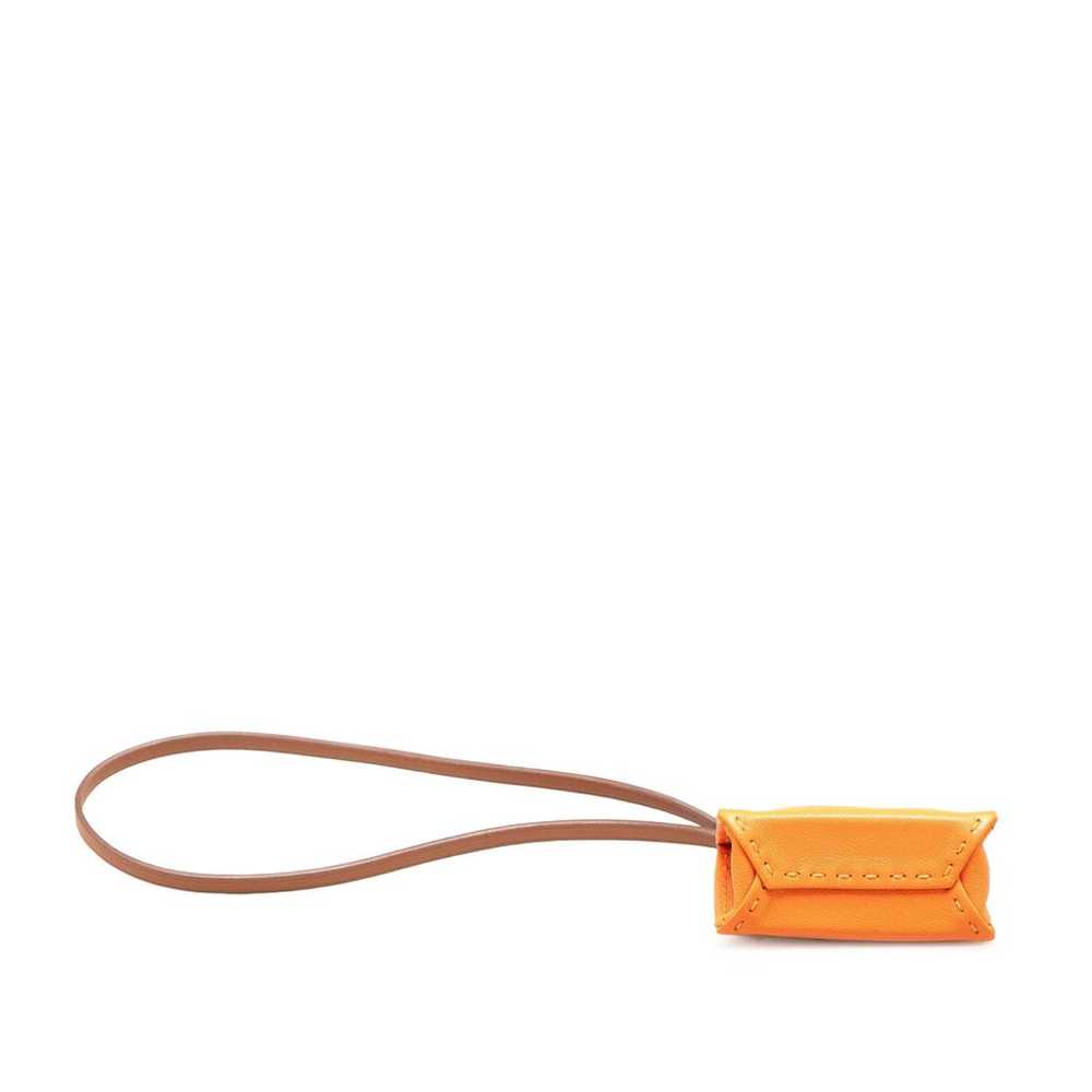 Hermès Leather key ring - image 4