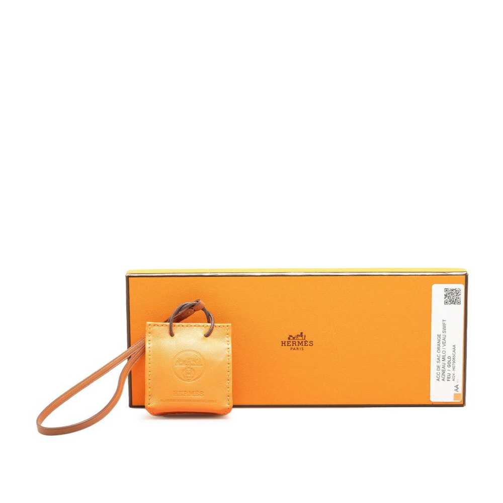 Hermès Leather key ring - image 6