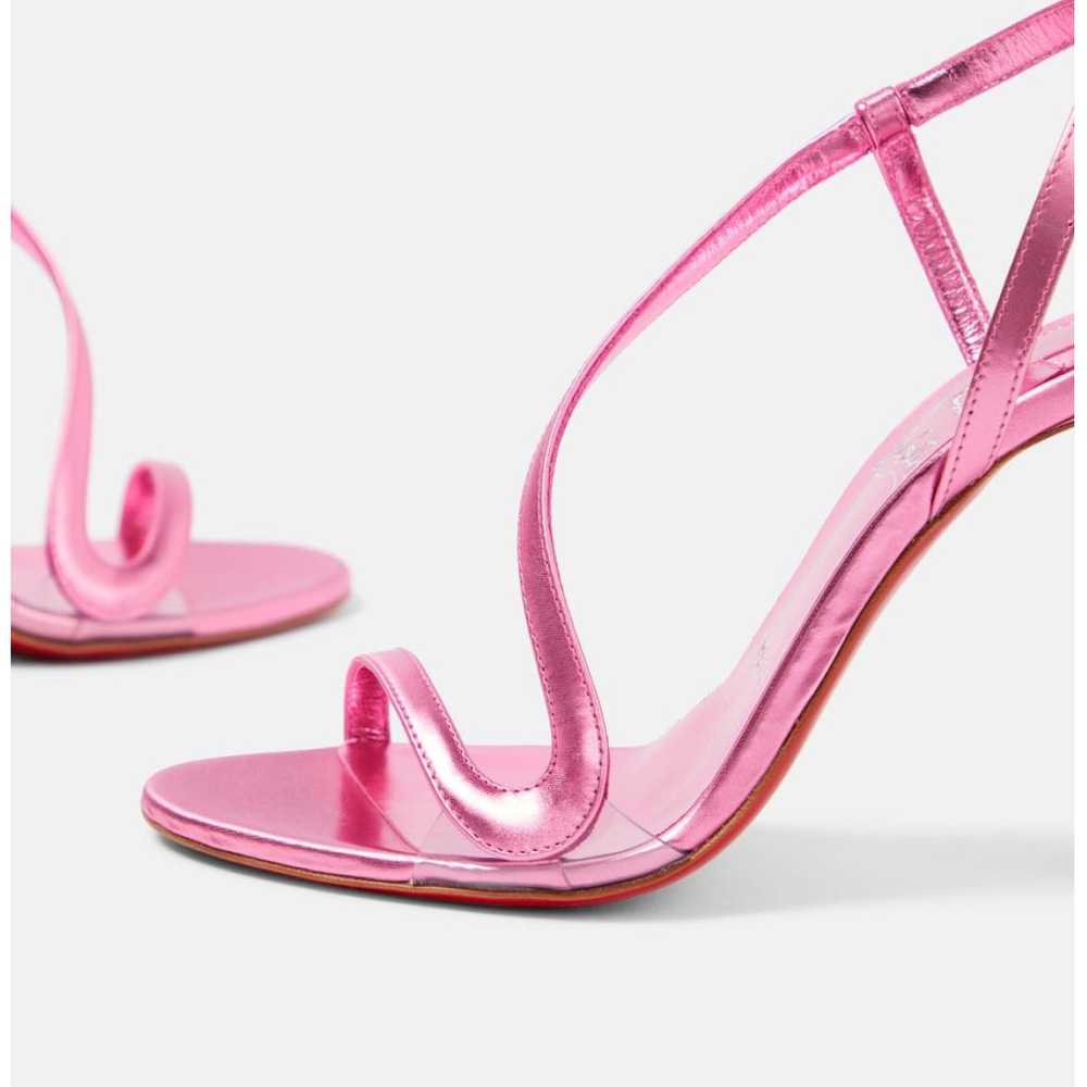 Christian Louboutin Leather sandal - image 4