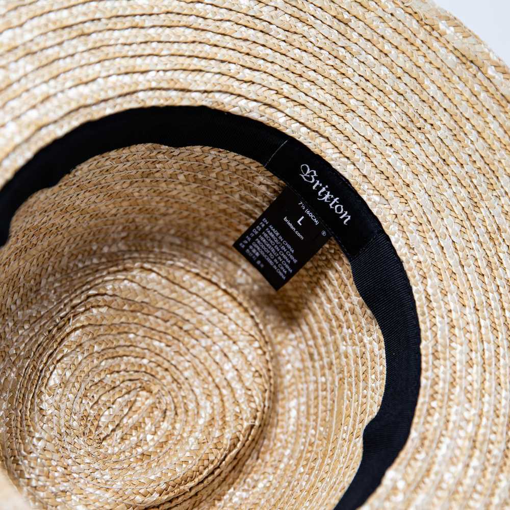 Brixton Brixton Joanna Wheat Straw Woven Wide Brim - image 5