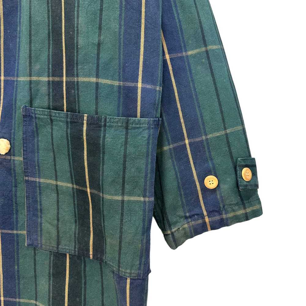 45rpm × Japanese Brand × Vintage 45RPM TARTAN OVE… - image 7