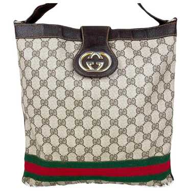 Gucci Ophidia Gg Supreme leather handbag - image 1