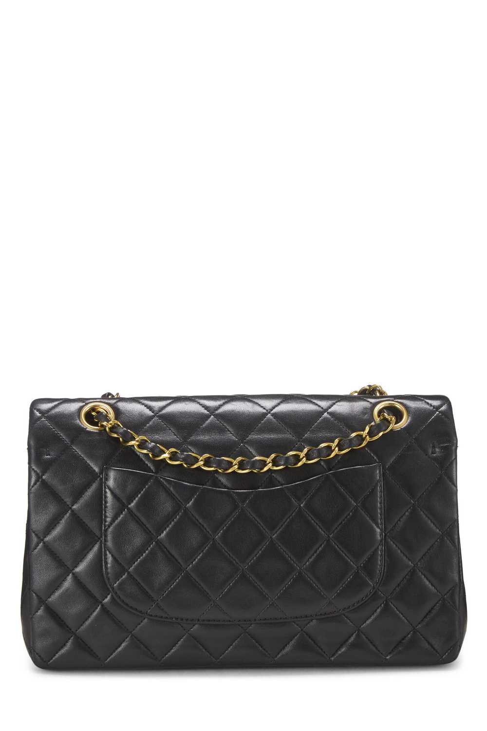 Black Quilted Lambskin Classic Double Flap Medium - image 4