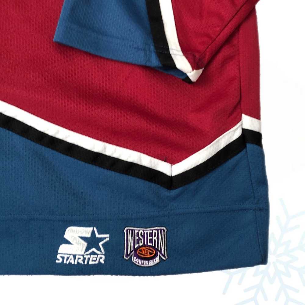 Vintage NHL Colorado Avalanche Starter Jersey (XL) - image 5