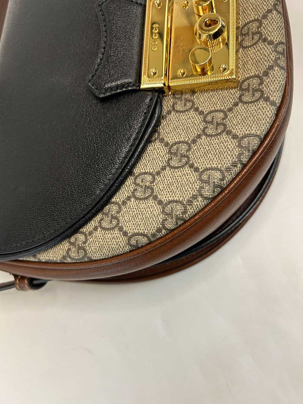 Product Details Gucci Brown Padlock Small Shoulde… - image 2