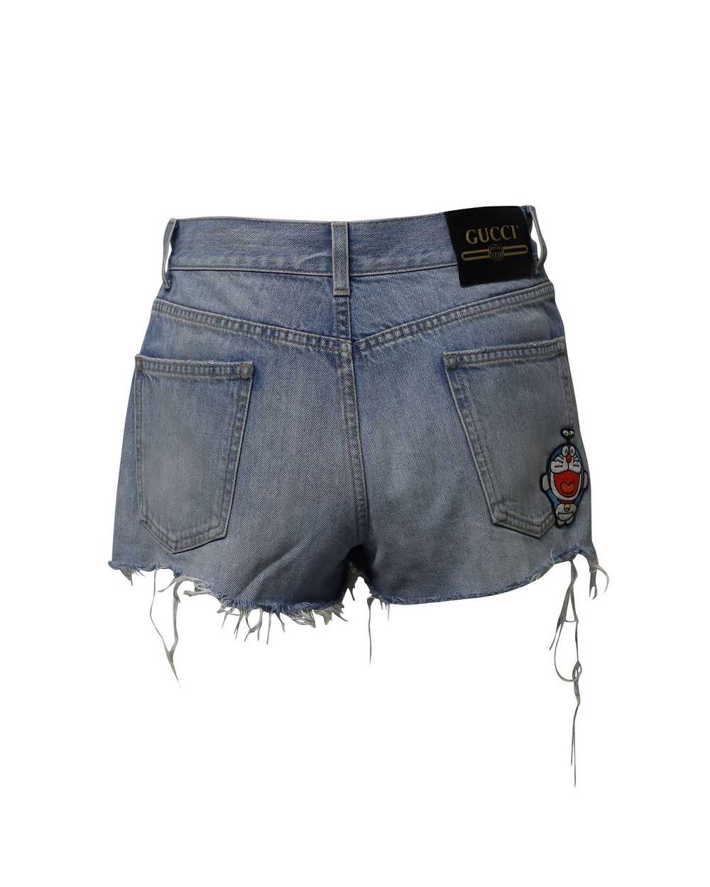 Product Details Gucci x Doraemon Eco-Denim Shorts - image 3