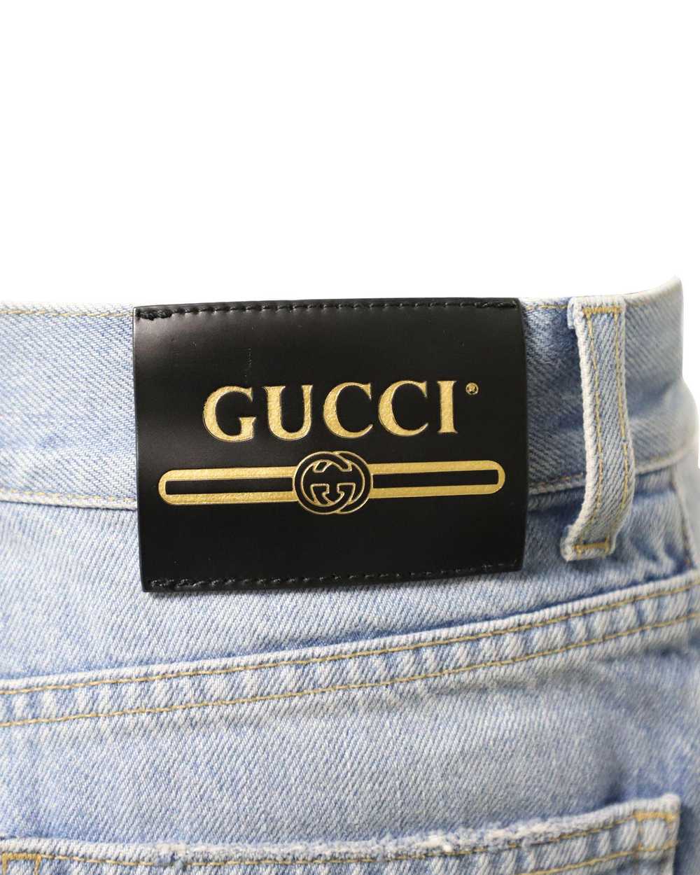 Product Details Gucci x Doraemon Eco-Denim Shorts - image 6