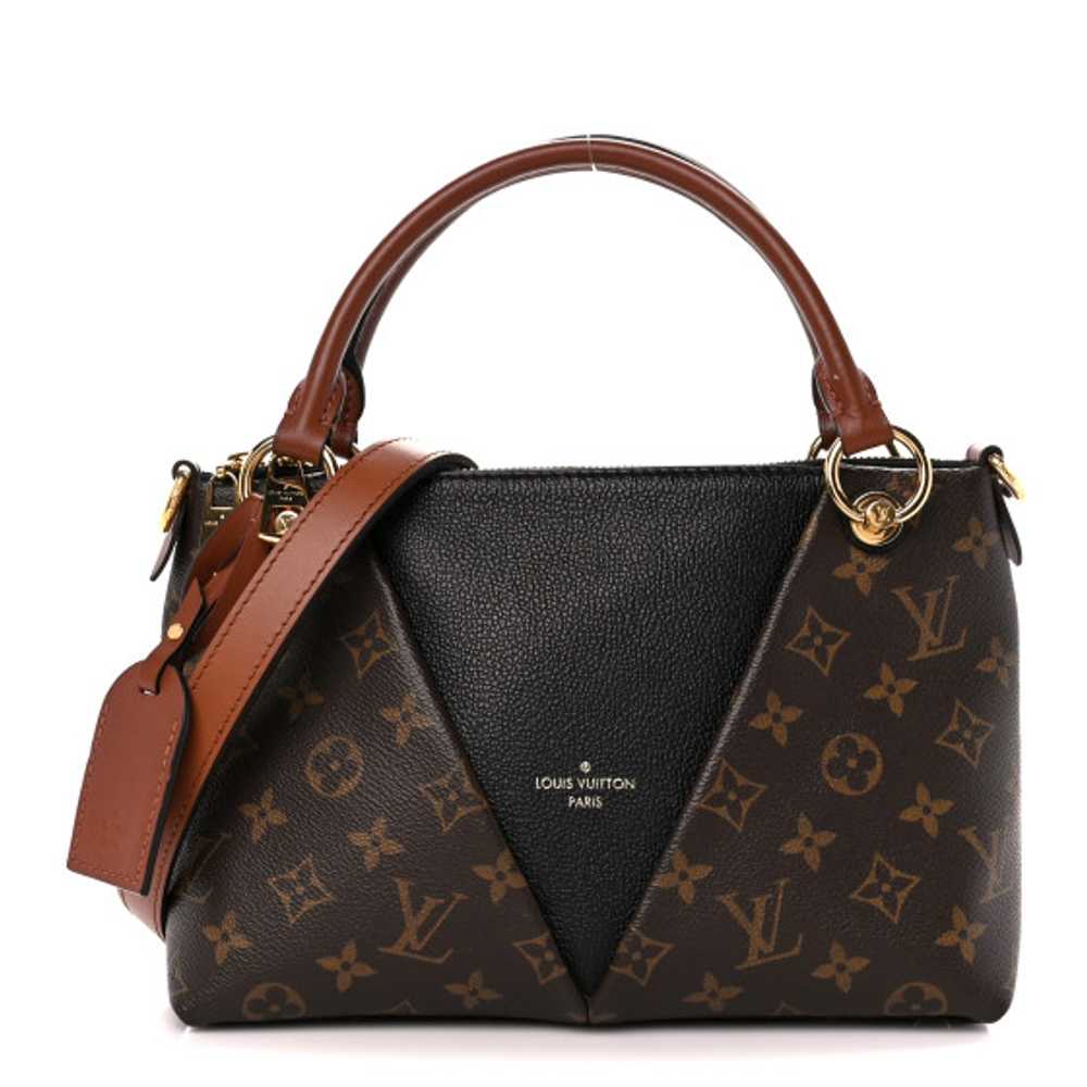 LOUIS VUITTON Monogram V Tote BB Black - image 1