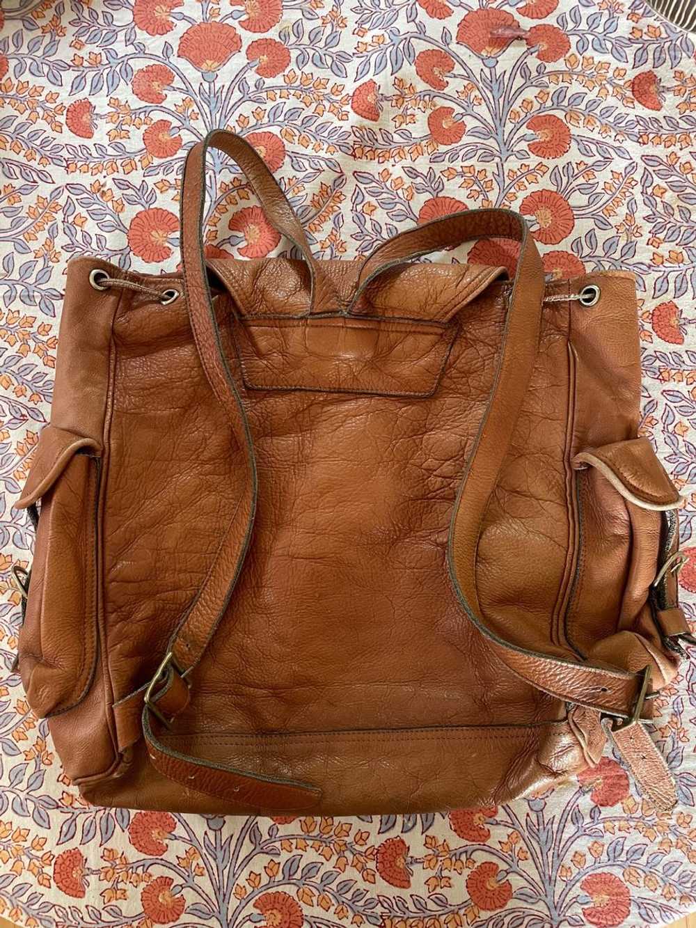 Brand Unknown Leather Backpack | Used, Secondhand… - image 2