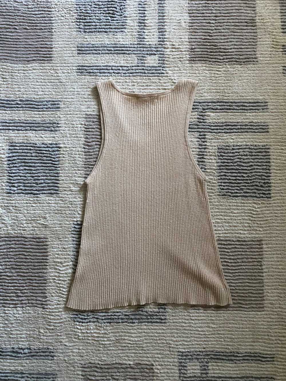 ALI GOLDEN Cotton Knit Tank (XS) | Used, Secondha… - image 2