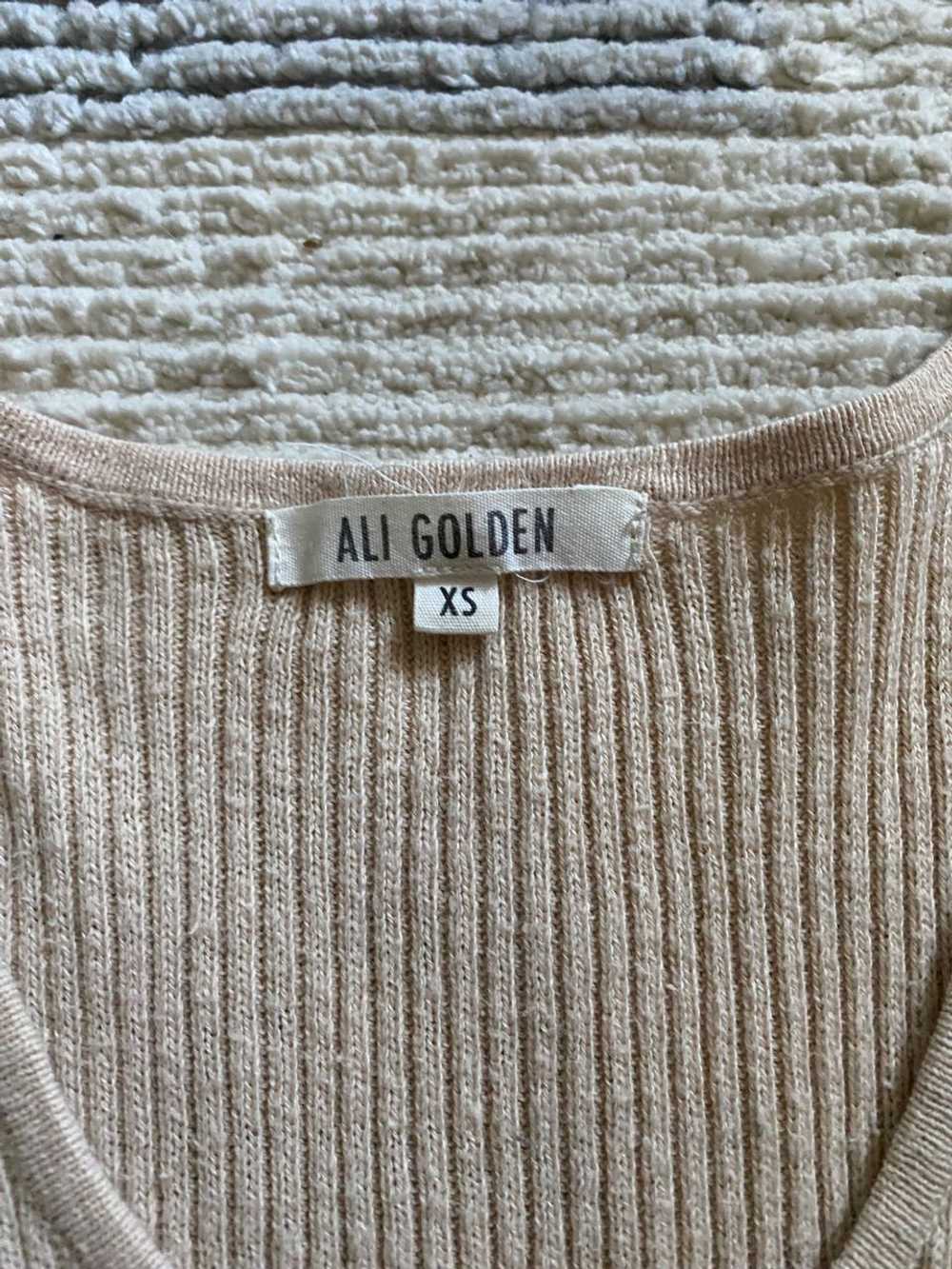 ALI GOLDEN Cotton Knit Tank (XS) | Used, Secondha… - image 3