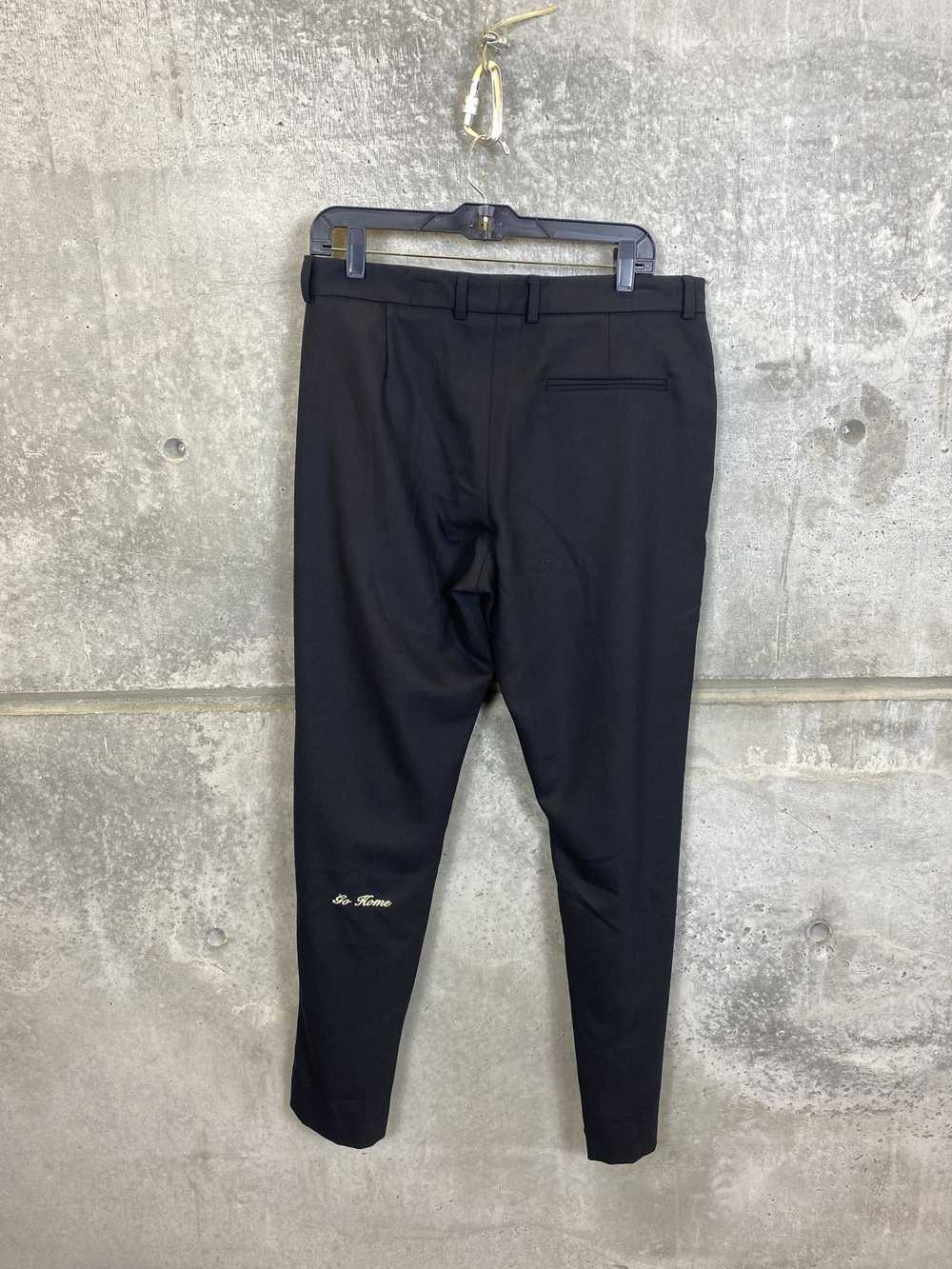 424 On Fairfax 424 GO HOME BLACK TROUSER PANTS SI… - image 2