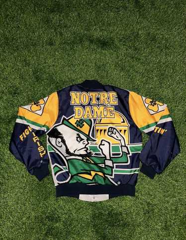 Vintage Chalk Line Fanimation Notre Dame Fighting Irish 2024 Jacket, Made in USA