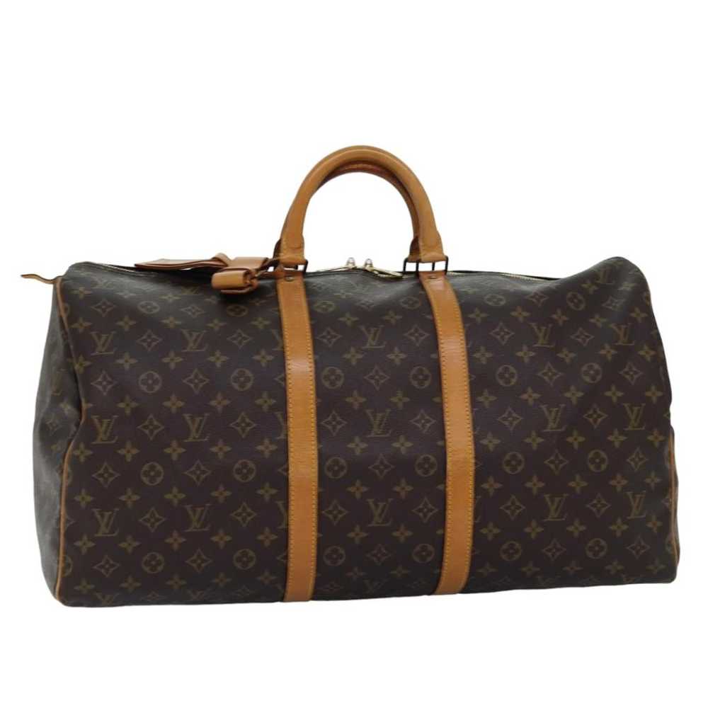 Louis Vuitton Keepall cloth travel bag - image 10