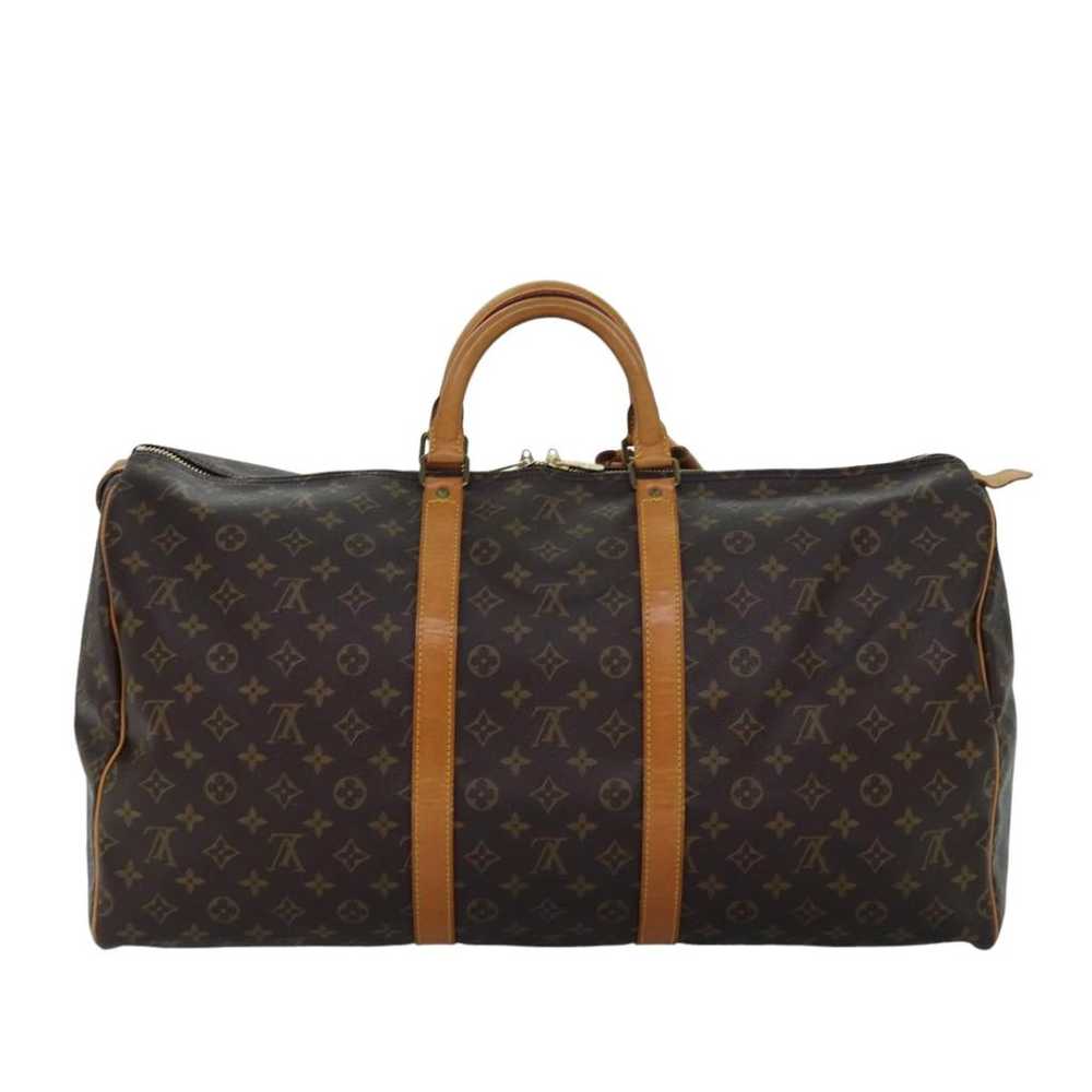 Louis Vuitton Keepall cloth travel bag - image 2