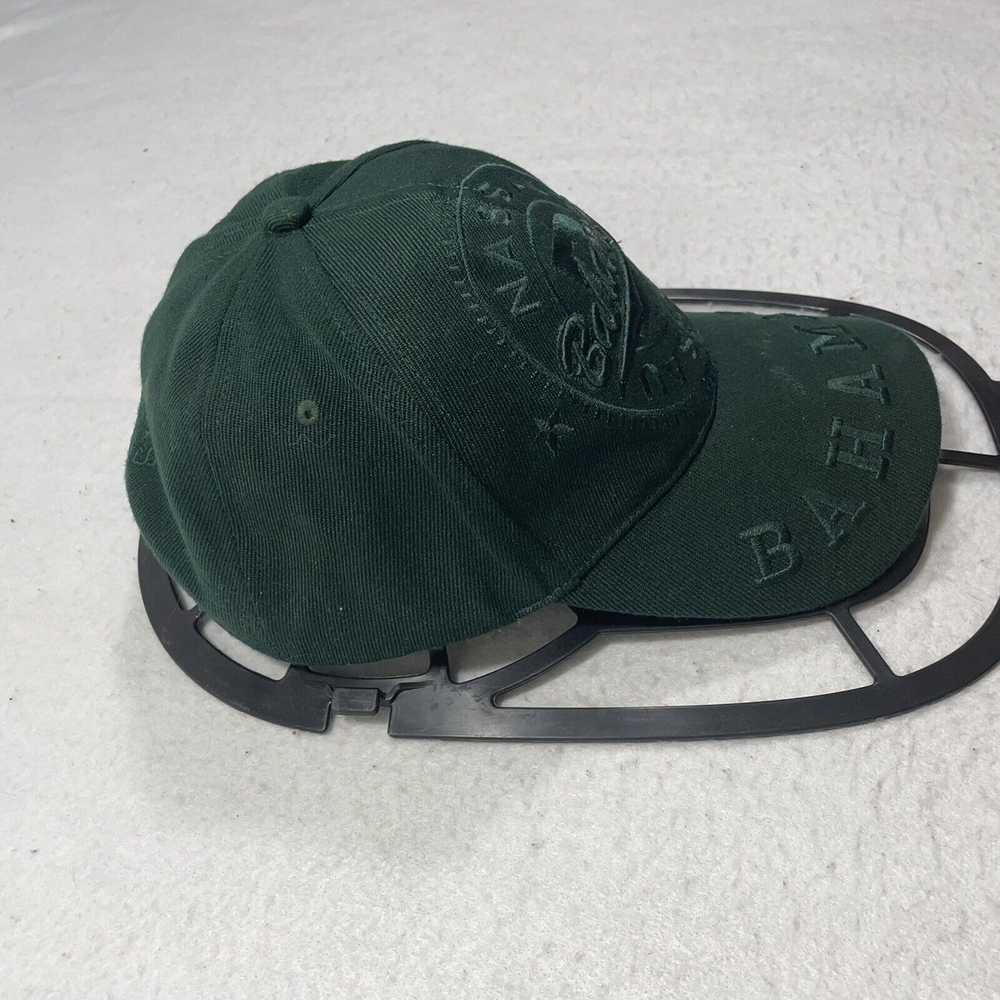 Vintage Nassau Bahamas Green Baseball Cap Dorsett… - image 4