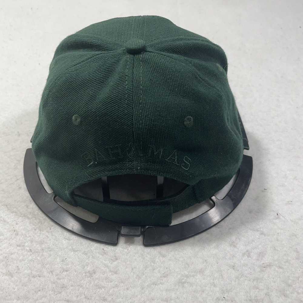 Vintage Nassau Bahamas Green Baseball Cap Dorsett… - image 6