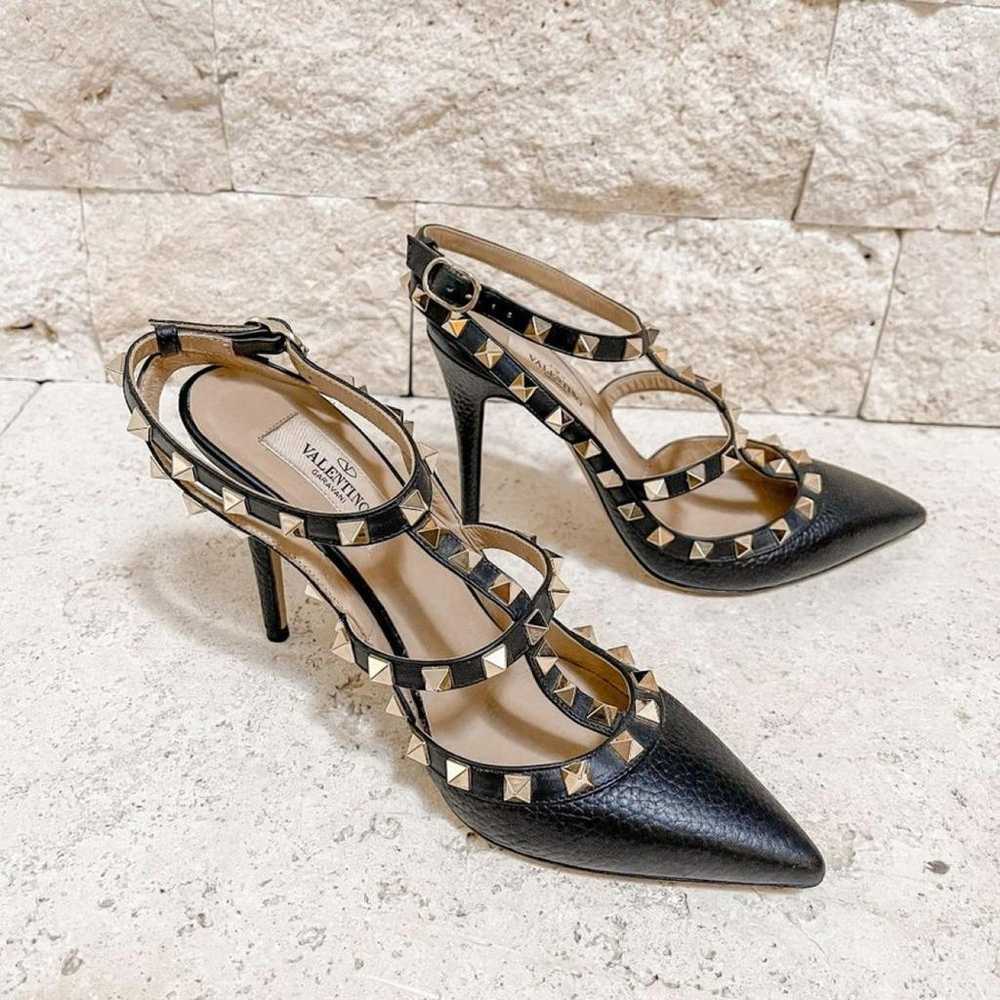 Valentino Garavani Rockstud leather heels - image 2