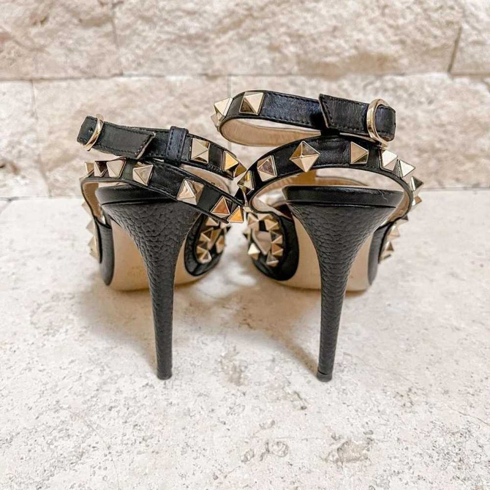 Valentino Garavani Rockstud leather heels - image 4