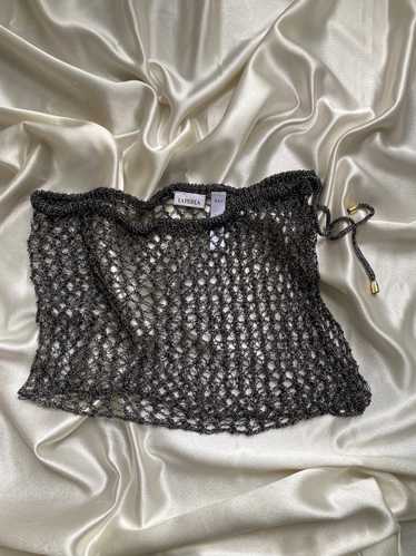 Vintage La Perla metallic pareo