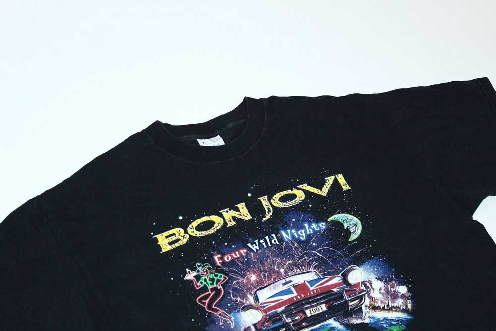 Bon Jovi × Tour Tee × Vintage 🔥VTG Bon Jovi Four… - image 3