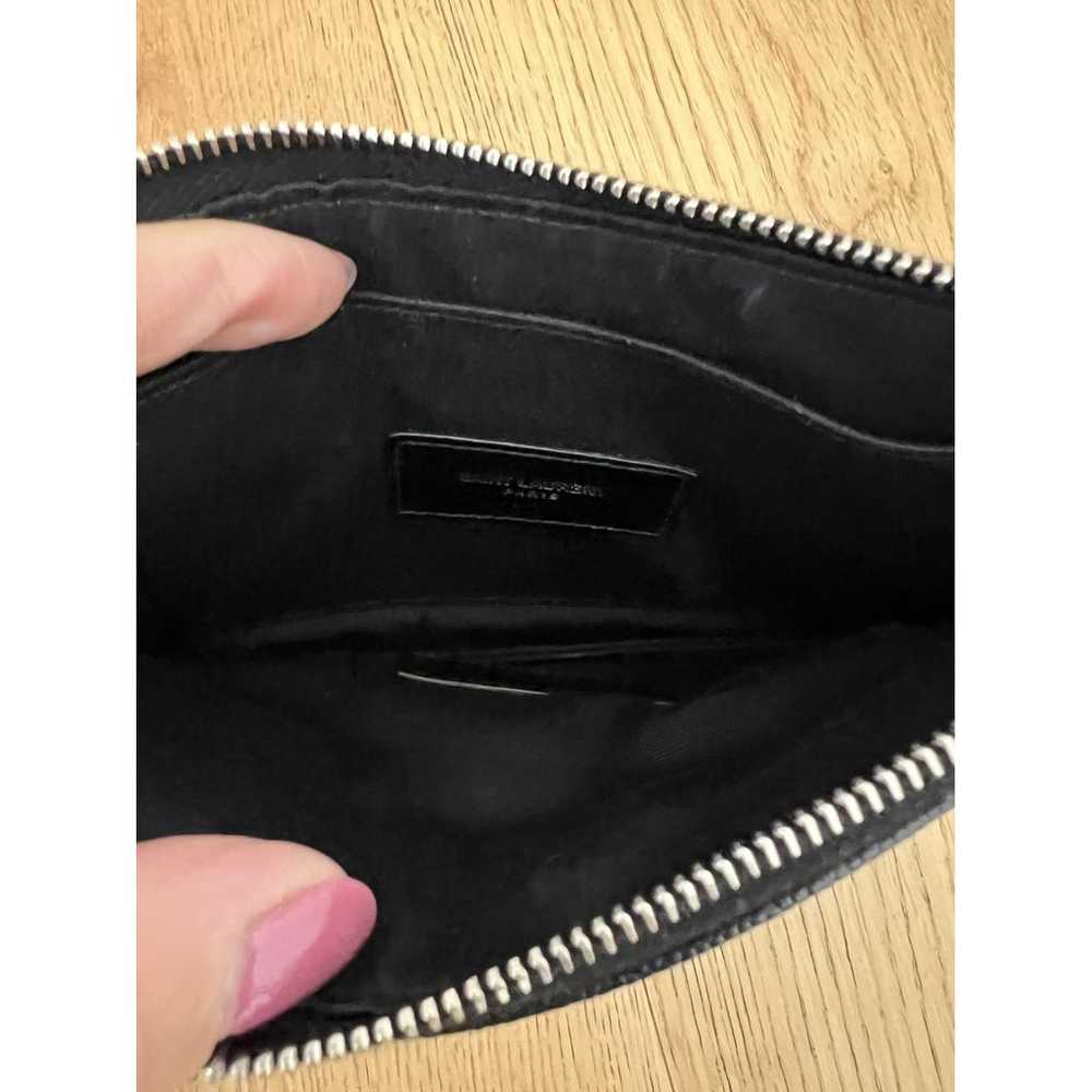 Saint Laurent Leather clutch - image 3