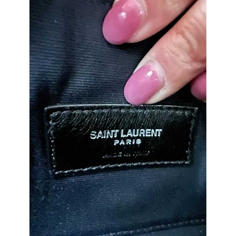 Saint Laurent Leather clutch - image 4