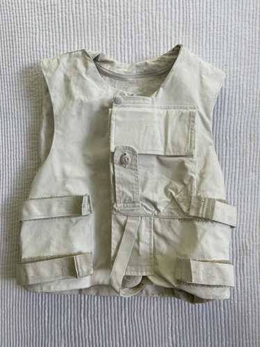 Custom × Military × Vintage Ballistic Vest in Whi… - image 1