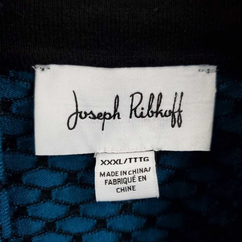 Joseph Ribkoff Women's Blue Black Patterned Turtl… - image 3