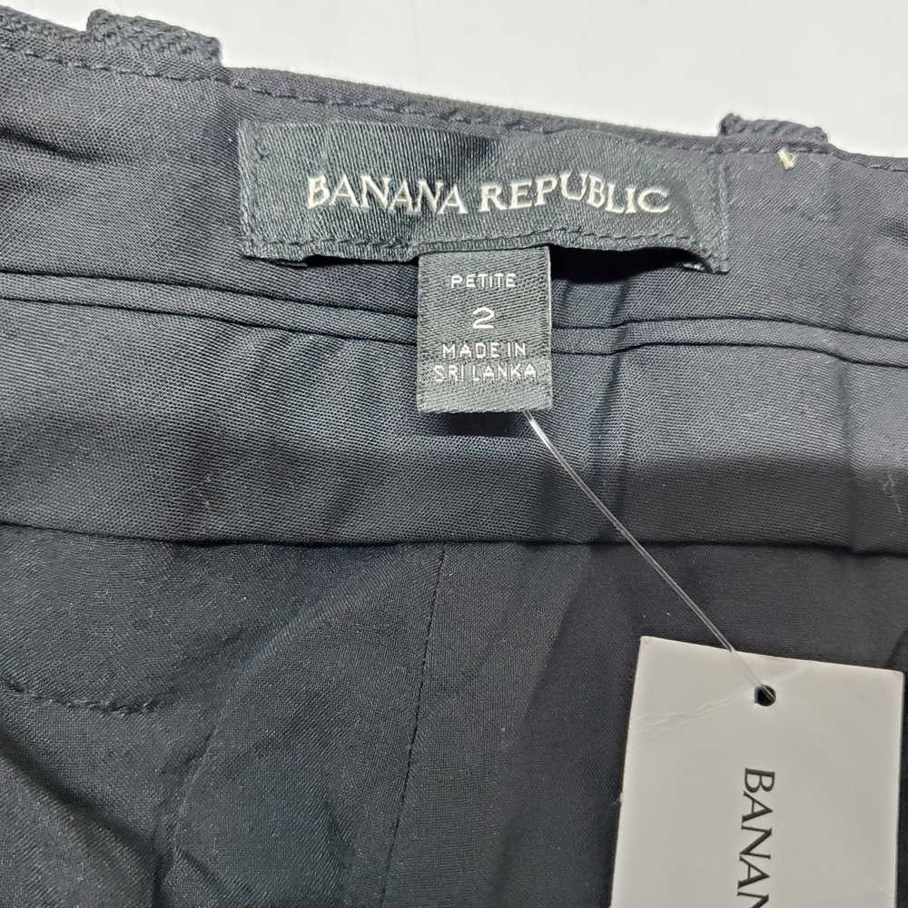 Banana Republic Wide Leg Black Dress Pants Women'… - image 4