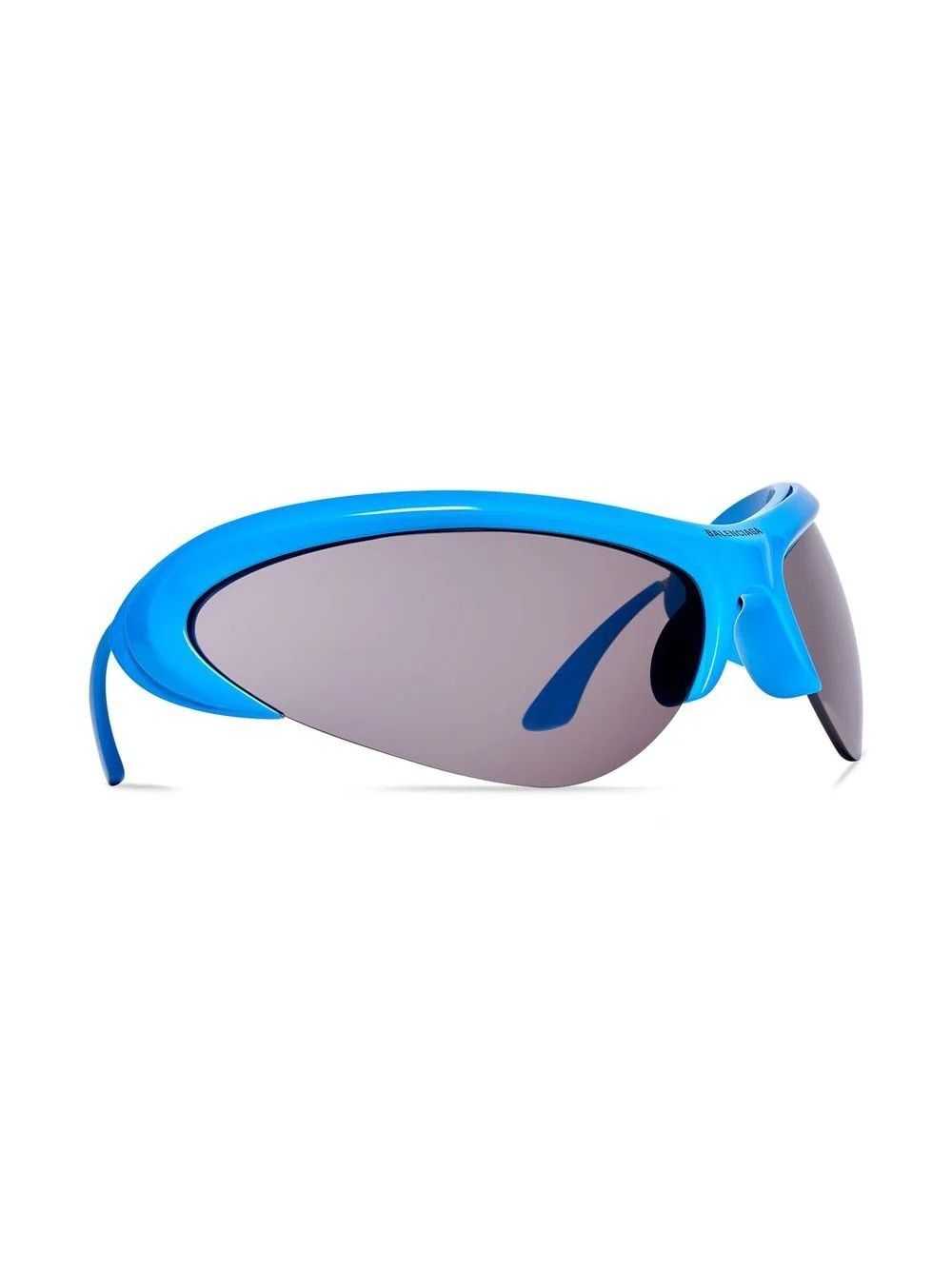 Balenciaga Blue XL Wire Cat Mask Sunglasses - image 1