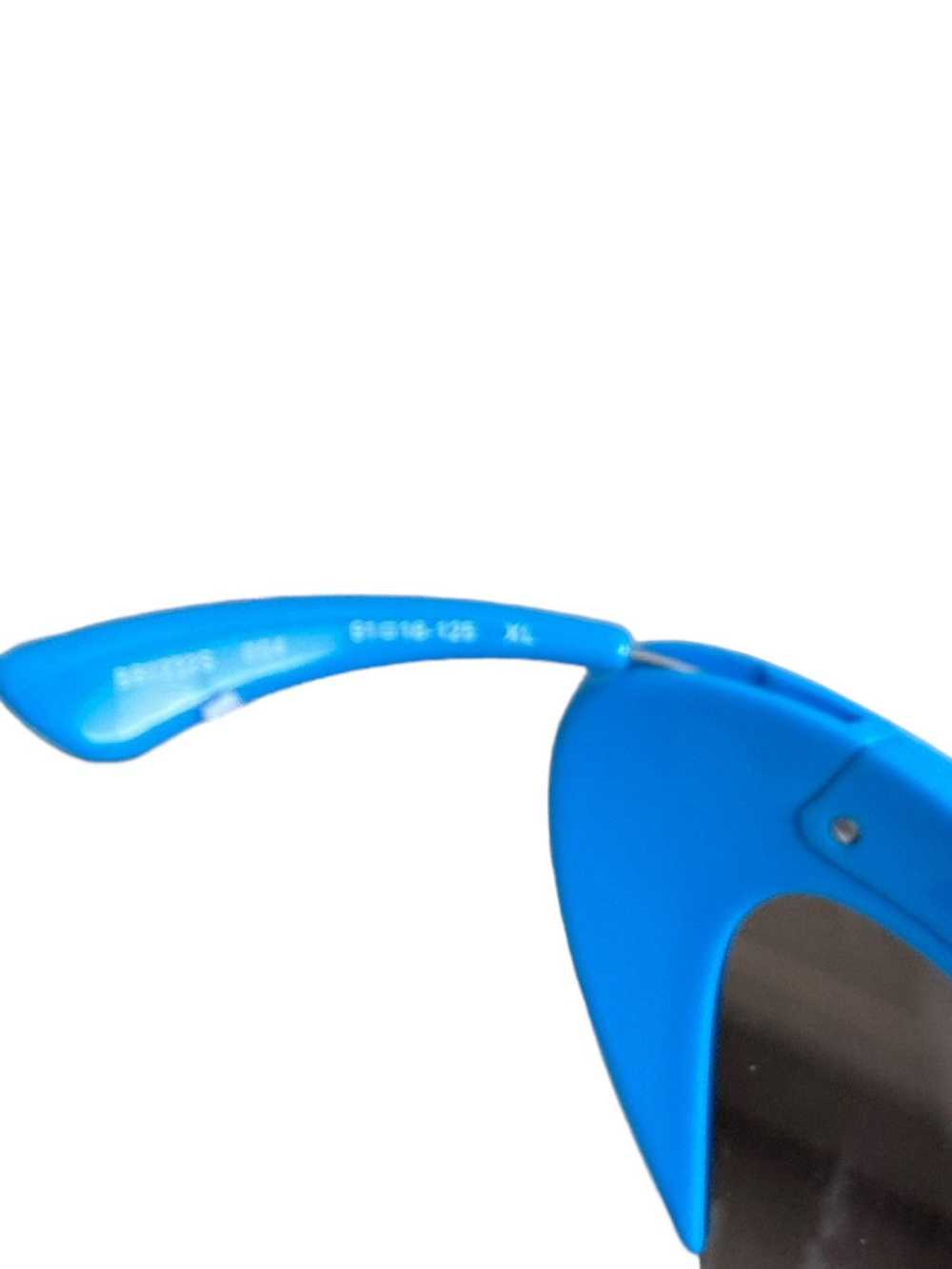 Balenciaga Blue XL Wire Cat Mask Sunglasses - image 6