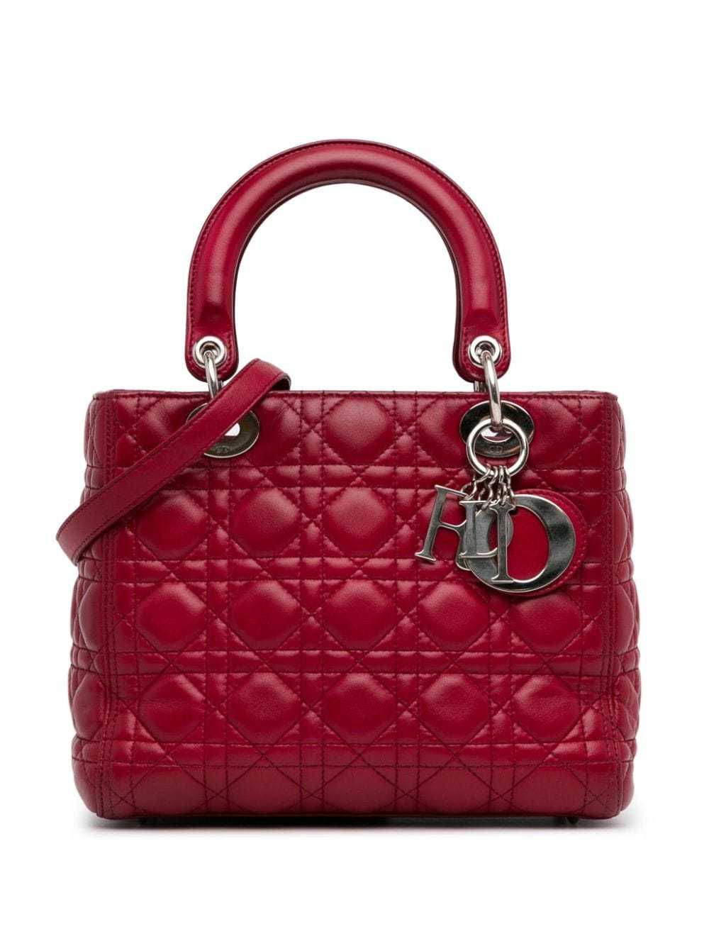 Christian Dior Pre-Owned 2012 Medium Lambskin Can… - image 1