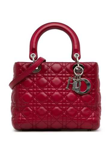 Christian Dior Pre-Owned 2012 Medium Lambskin Can… - image 1