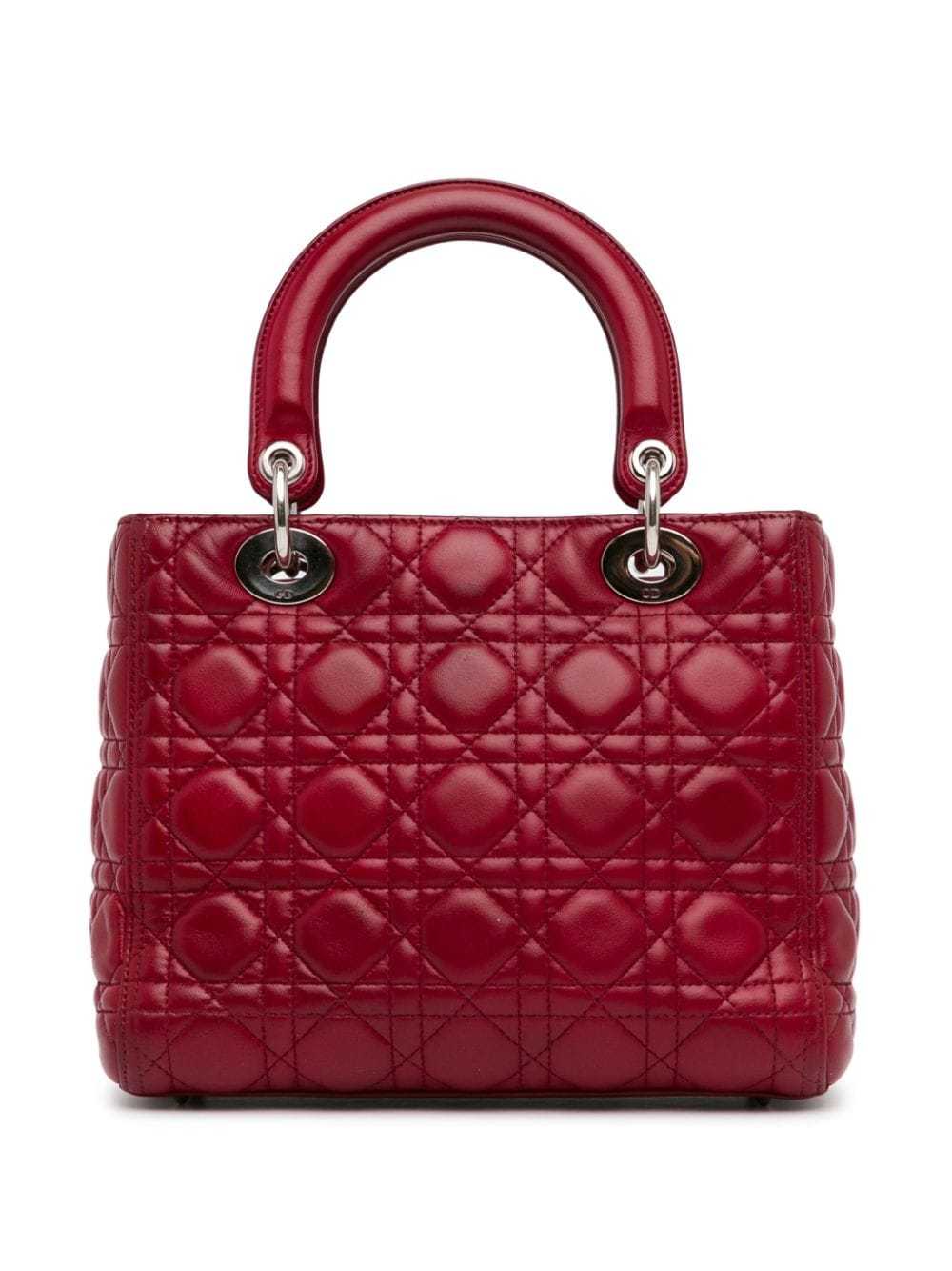 Christian Dior Pre-Owned 2012 Medium Lambskin Can… - image 2