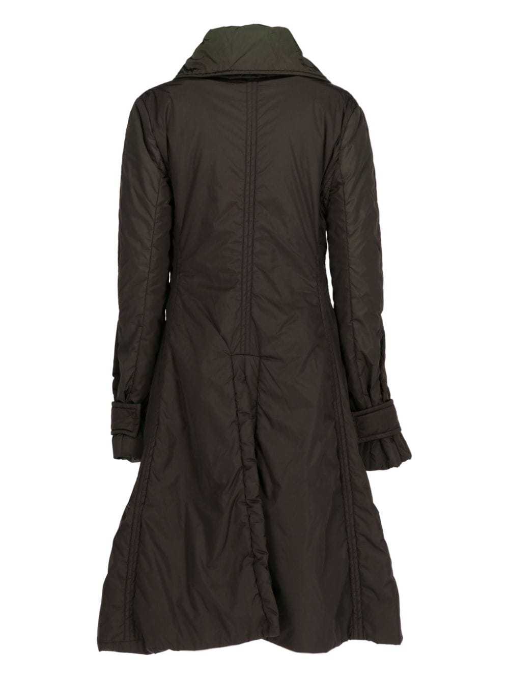 Gucci Pre-Owned 2000 single-breasted padded coat … - image 2