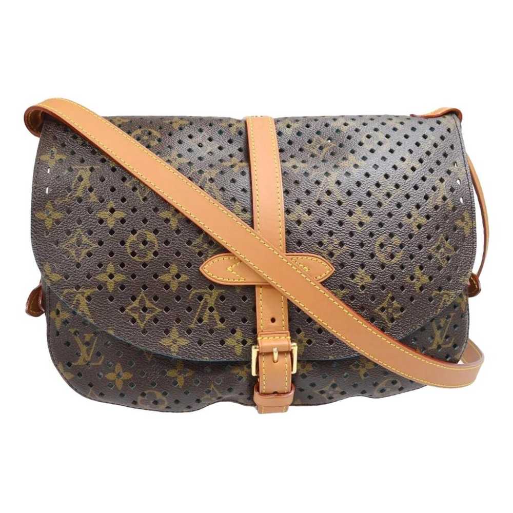 Louis Vuitton Saumur cloth handbag - image 1