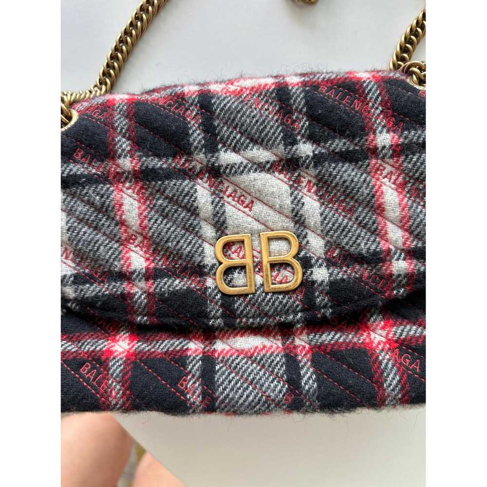 Balenciaga Bb chain wool crossbody bag - image 2