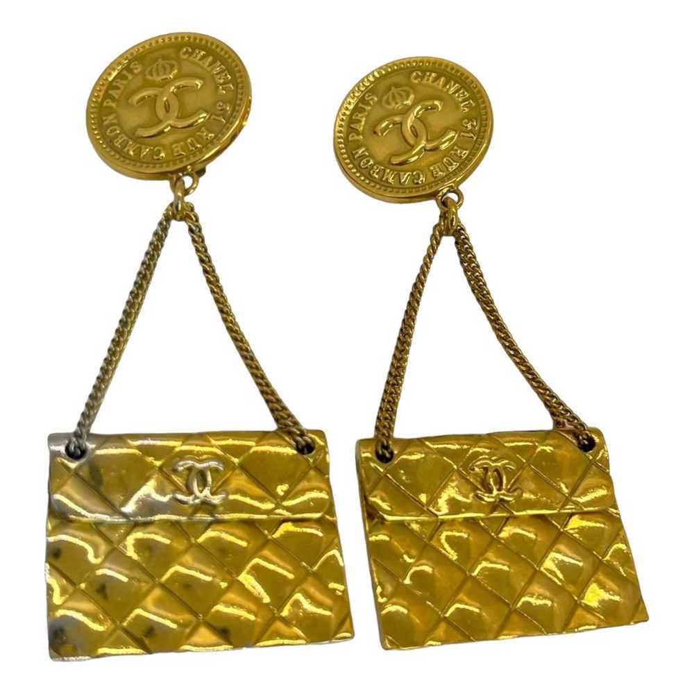 Chanel Matelassé earrings - image 1