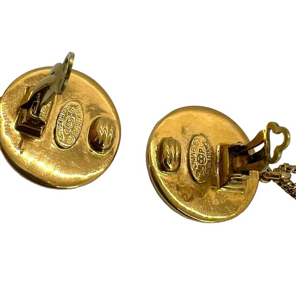 Chanel Matelassé earrings - image 6