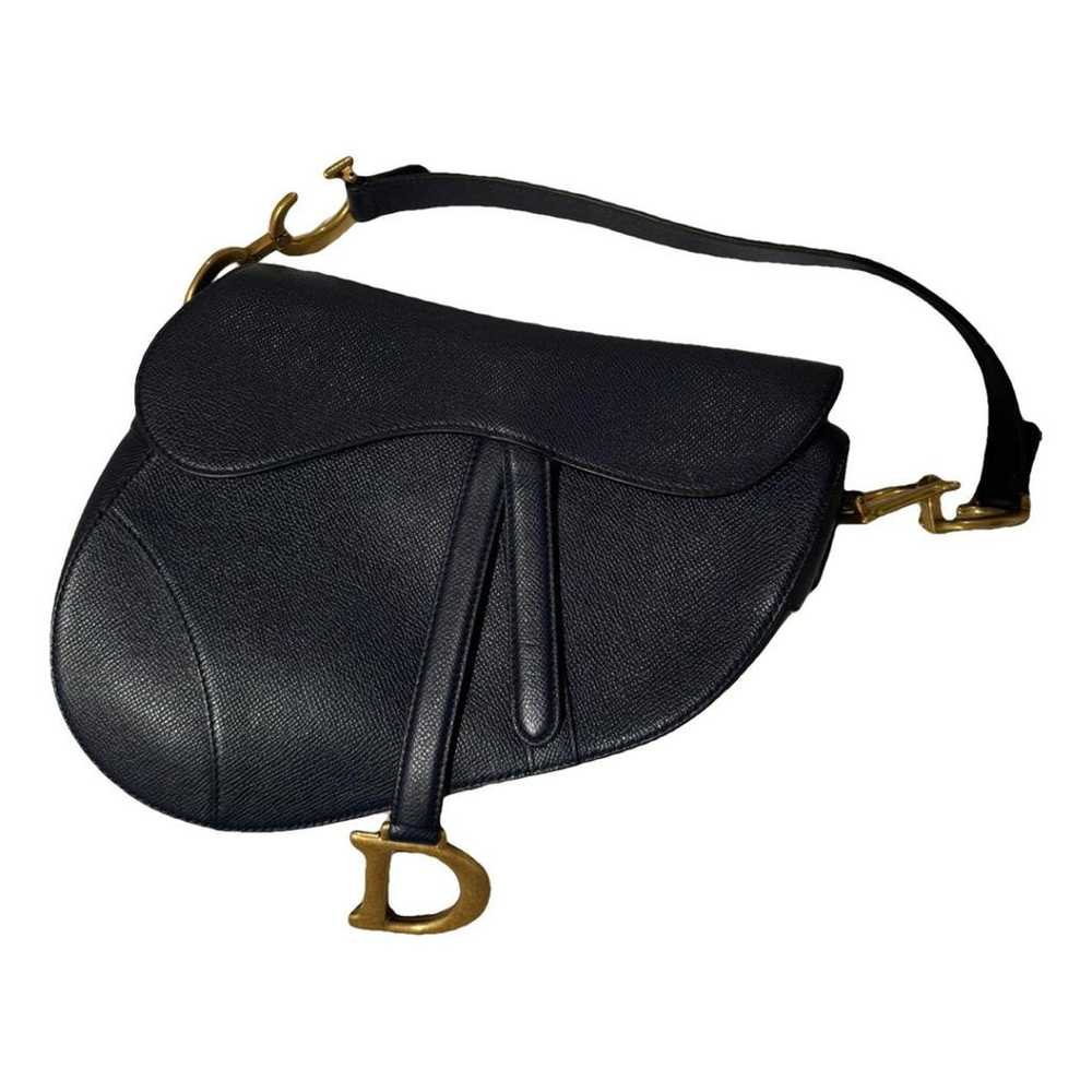 Dior Saddle leather handbag - image 1