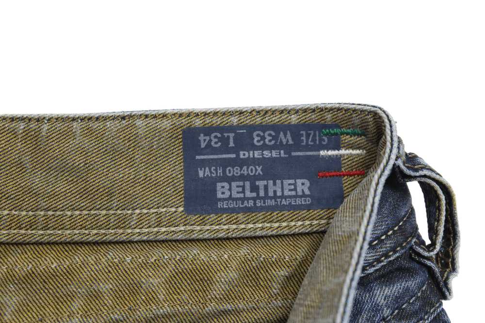 Diesel DIESEL Belther Regular Slim-Tapered Jeans … - image 6