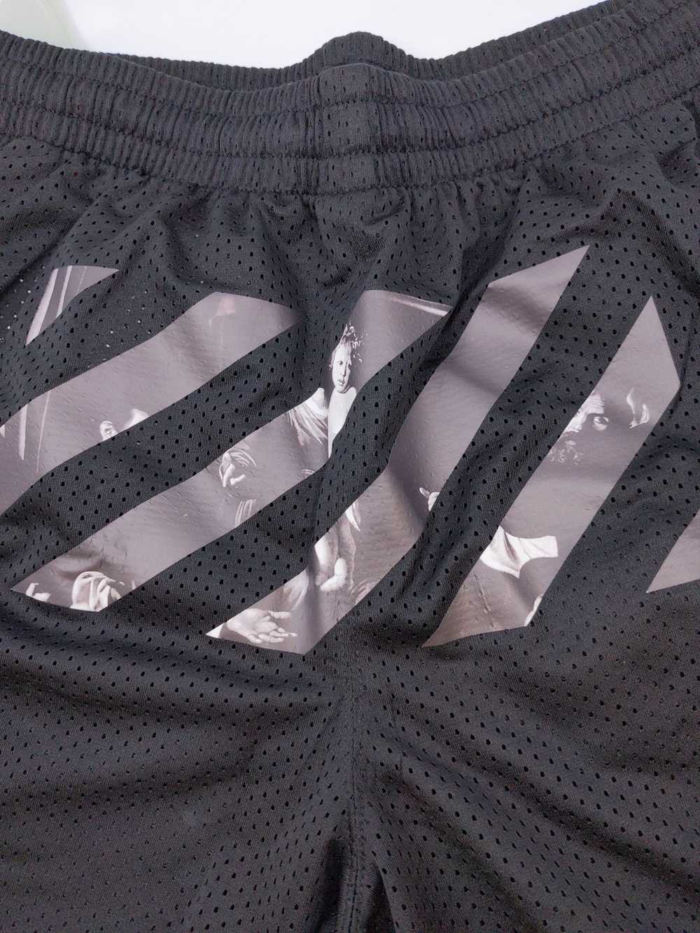 Off-White Off-White Caravaggio Mesh Shorts - image 1