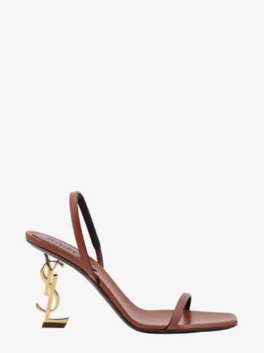 Saint Laurent Paris Opyum Woman Brown Sandals