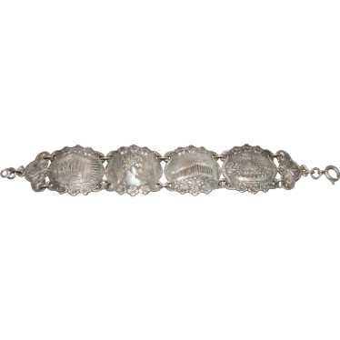 Edwardian Ancient Greece Souvenir Bracelet Hermes… - image 1